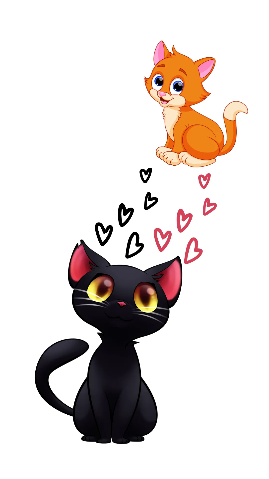 Cartoon cats