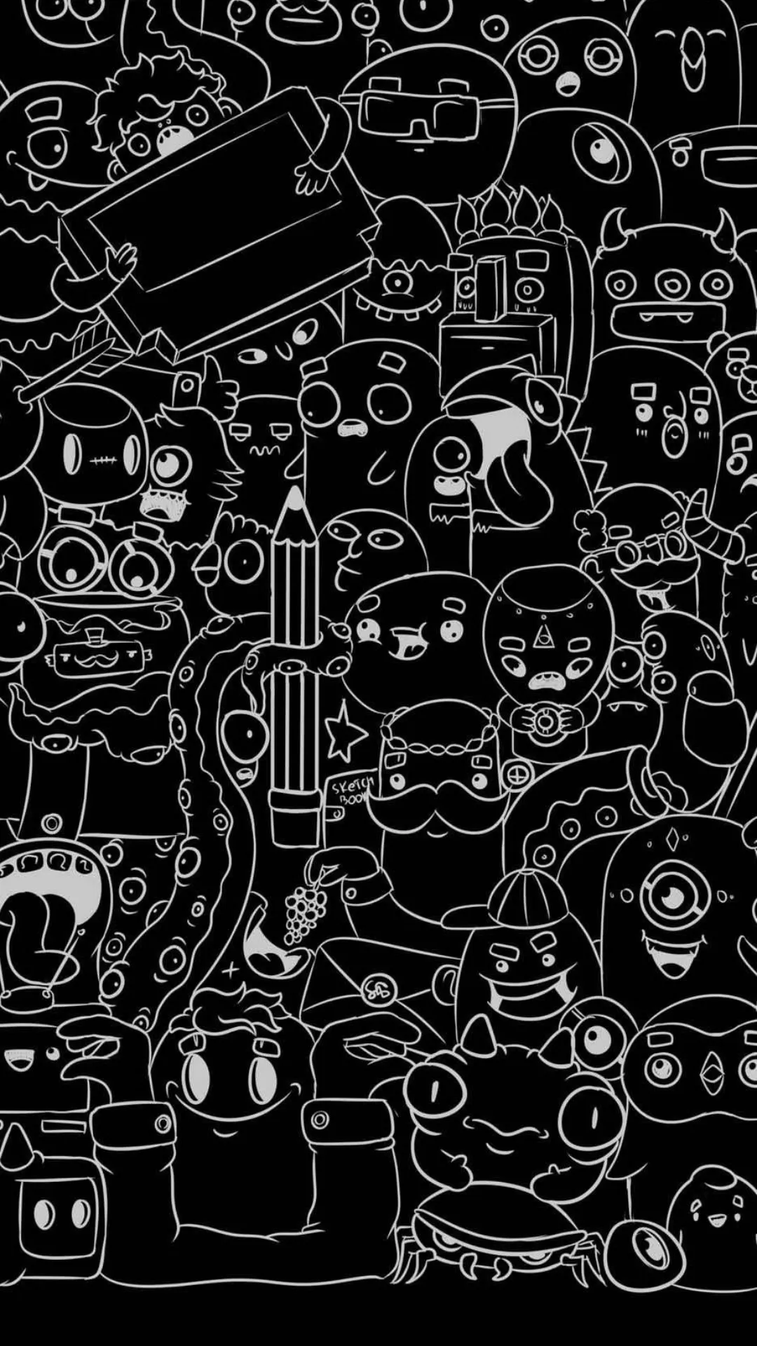 Drawn shapes